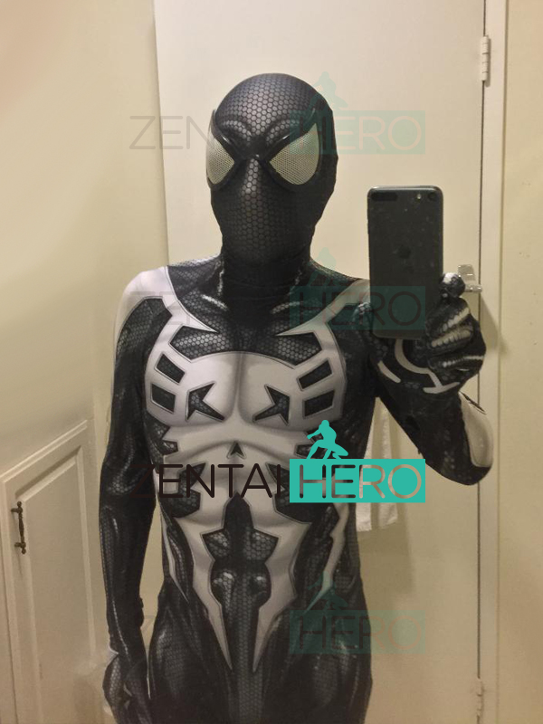 3D Printed Venom Spider-Man 2099 Cosplay Costume Spiderman